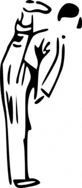 Karate clip art | Download free Vector