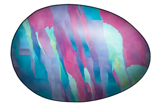 ArtbyJean - Easter Clip Art: Abstract Patterns on Easter Egg clip art