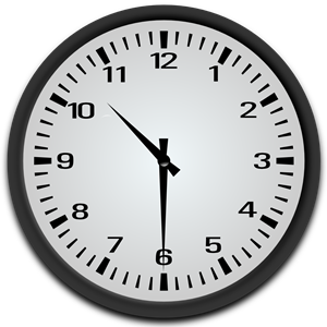 Half Past 10 o'clock clipart, cliparts of Half Past 10 o'clock ...