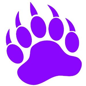 Purple Paw - ClipArt Best