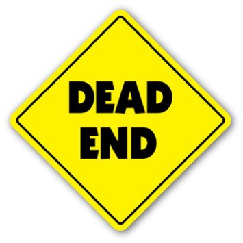 Buy DEAD END Sign traffic signs road door kids room gift in Cheap ...