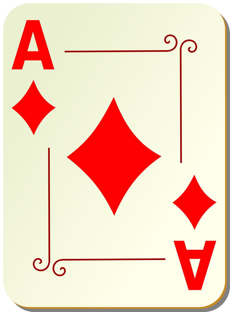 Playing Cards | Free Stock Photo | Illustration of an Ace of ...