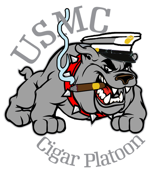 USMC Bulldog Cigar Shirt