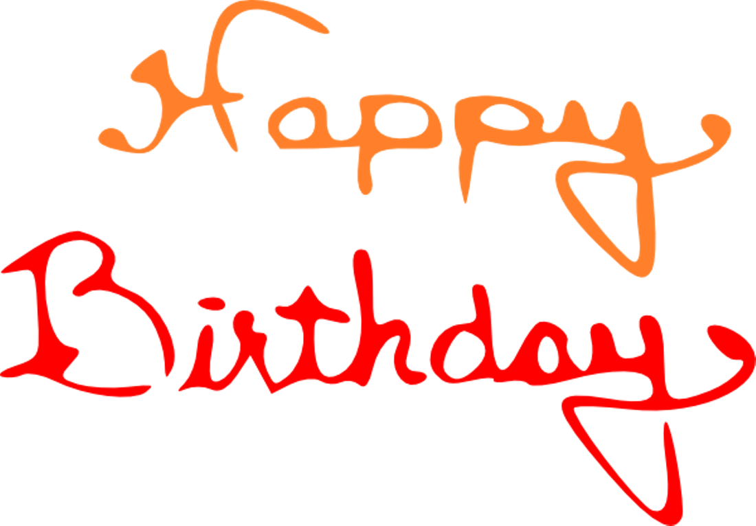Adult Happy Birthday Clipart