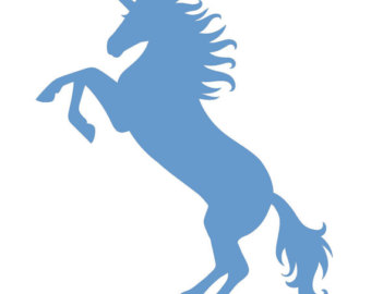 Unicorn stencil | Etsy