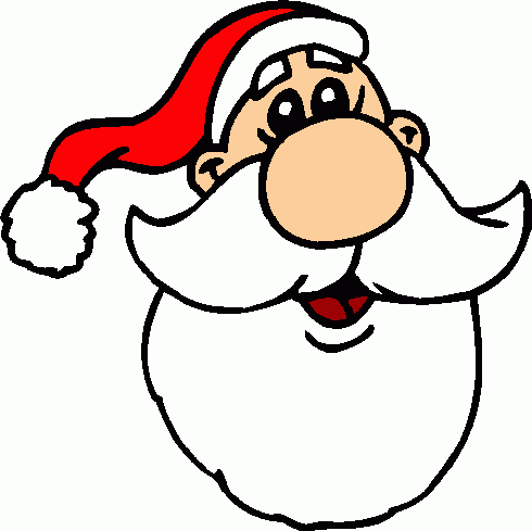 Santa Face Clip Art - Tumundografico