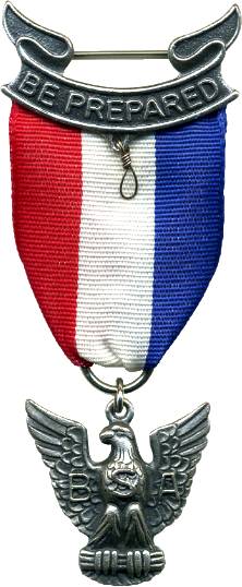 Large Eagle Scout Badge and Medal Image for Presentations