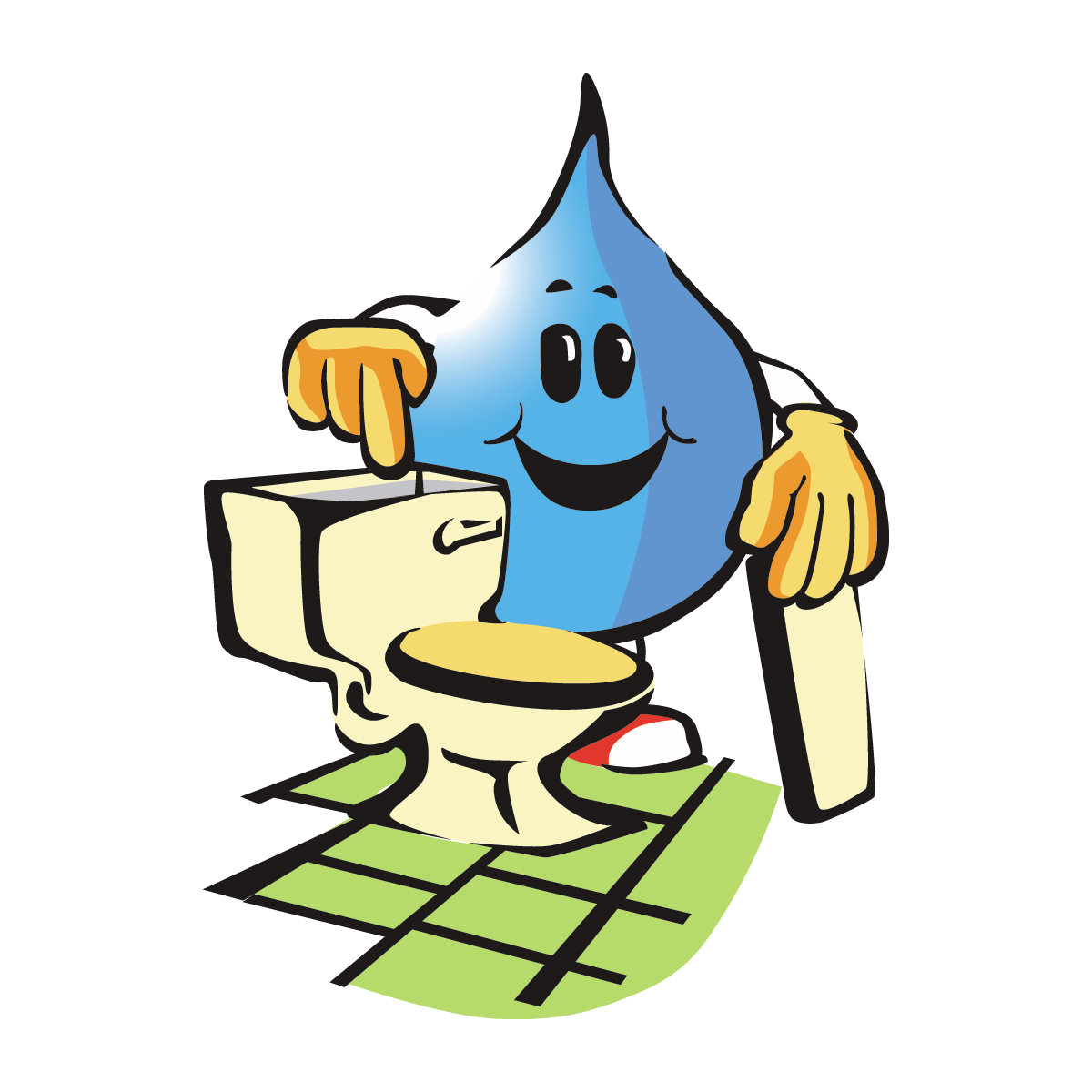 Flush Toilet Clipart