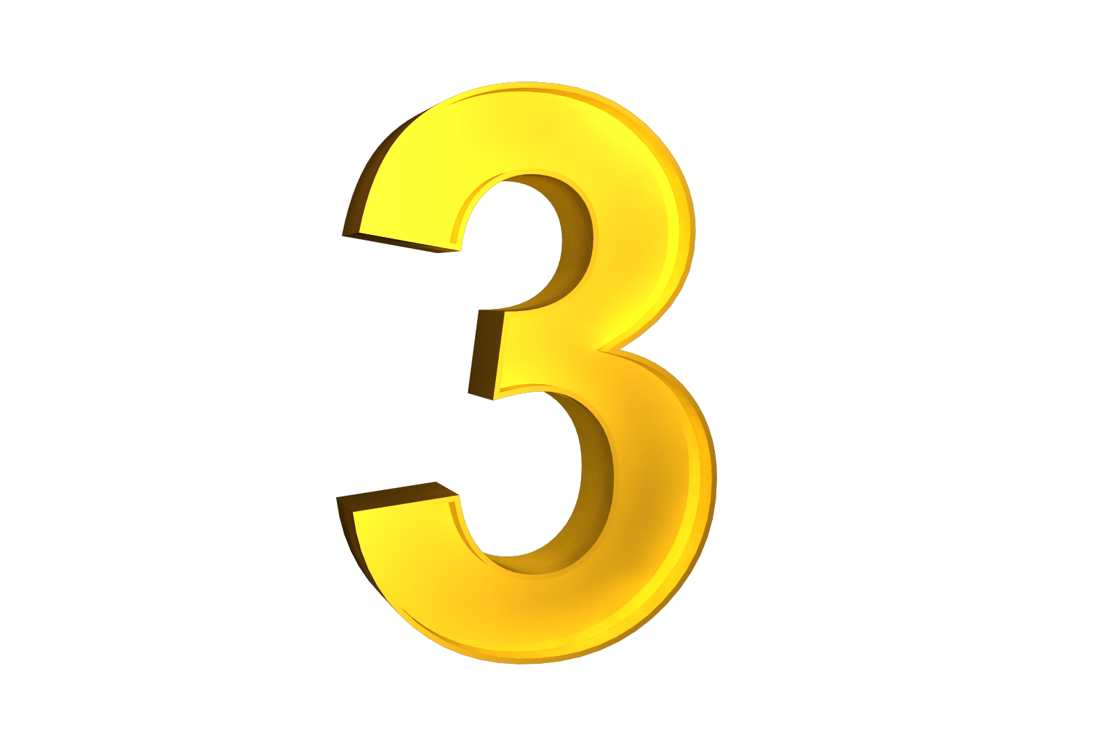 3d Numbers - ClipArt Best