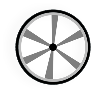 Train wheels clipart