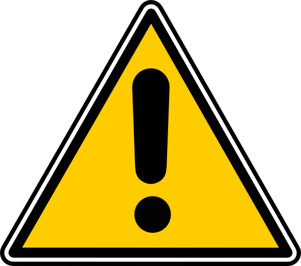 Danger Sign Clipart