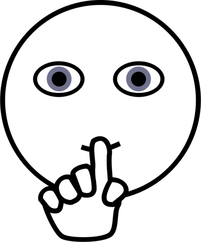 Shhh icon vector illustration | Public domain vectors