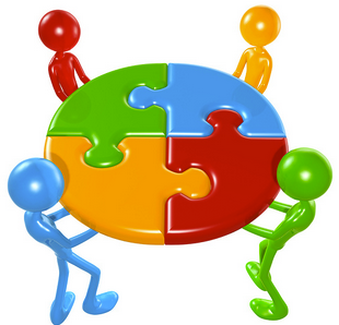 Group work clip art
