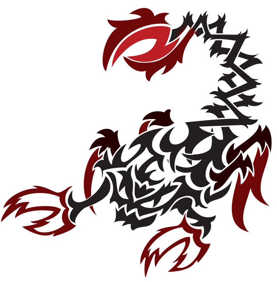 Tribal Scorpion Tattoo Design: Real Photo, Pictures, Images and ...