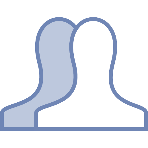 Facebook style icon vector material Free Vector / 4Vector