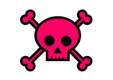 Skull and Crossbones Stencil Vector - Download 665 Vectors (Page 1)