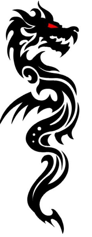 Tribal flash of dragon tattoos. Image 17 of 120.