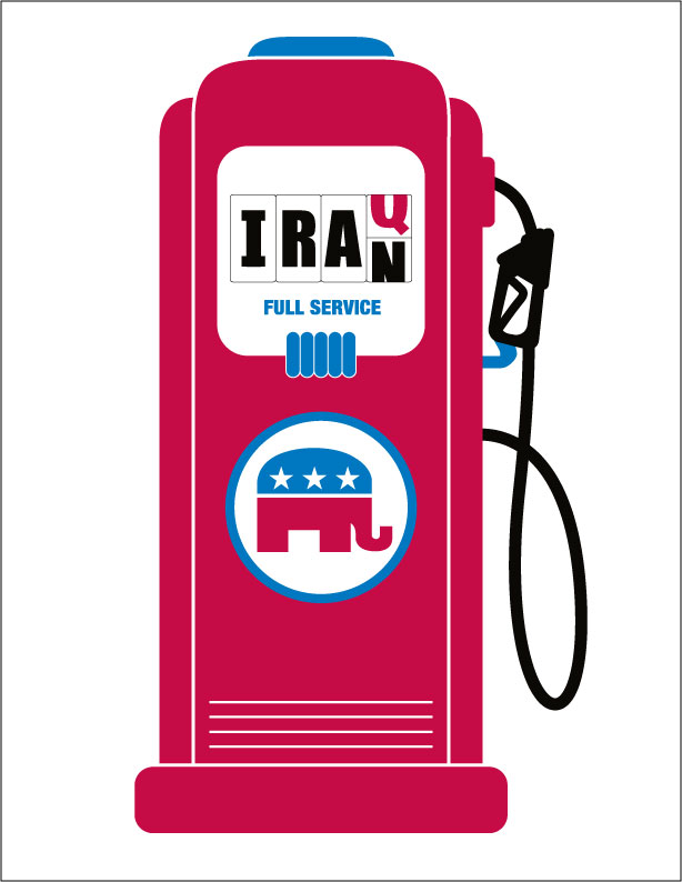 Gas Pump Womens T-