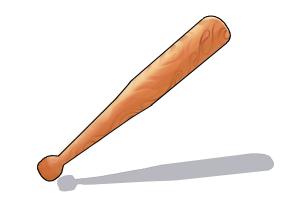 How to Draw a Baseball Bat | DrawingNow
