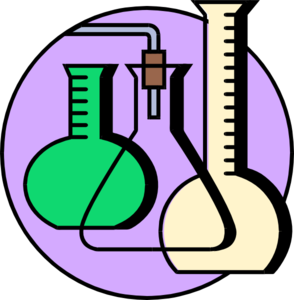 Science Lab Test Tubes clip art - vector clip art online, royalty ...