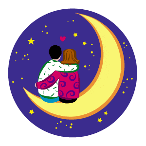 Romantic Valentines Day hearts and loving clip art graphics