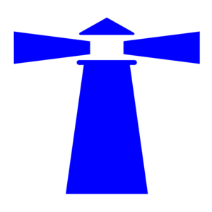 Lighthouse Blue clip art - vector clip art online, royalty free ...