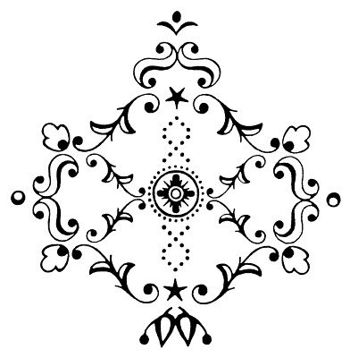 Damask Clip Art | Weddinary.