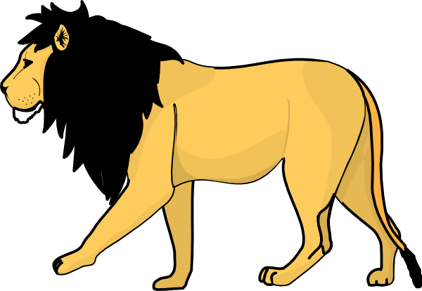 Lion 12 clip art - vector clip art online, royalty free & public ...