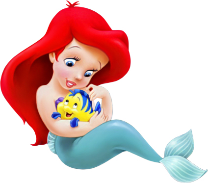 Little Mermaid Princess Ariel > Disney Clipart > Disney-