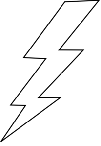 Flightning Bolt Coloring Page