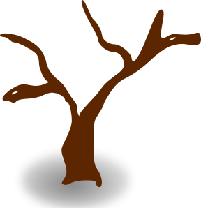 Rpg Map Symbols Deserted Tree clip art Free Vector