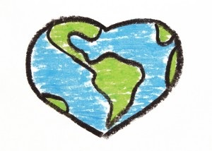 Heart Shaped Earth - Free Clipart Images