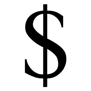 Dollar Signs Clipart