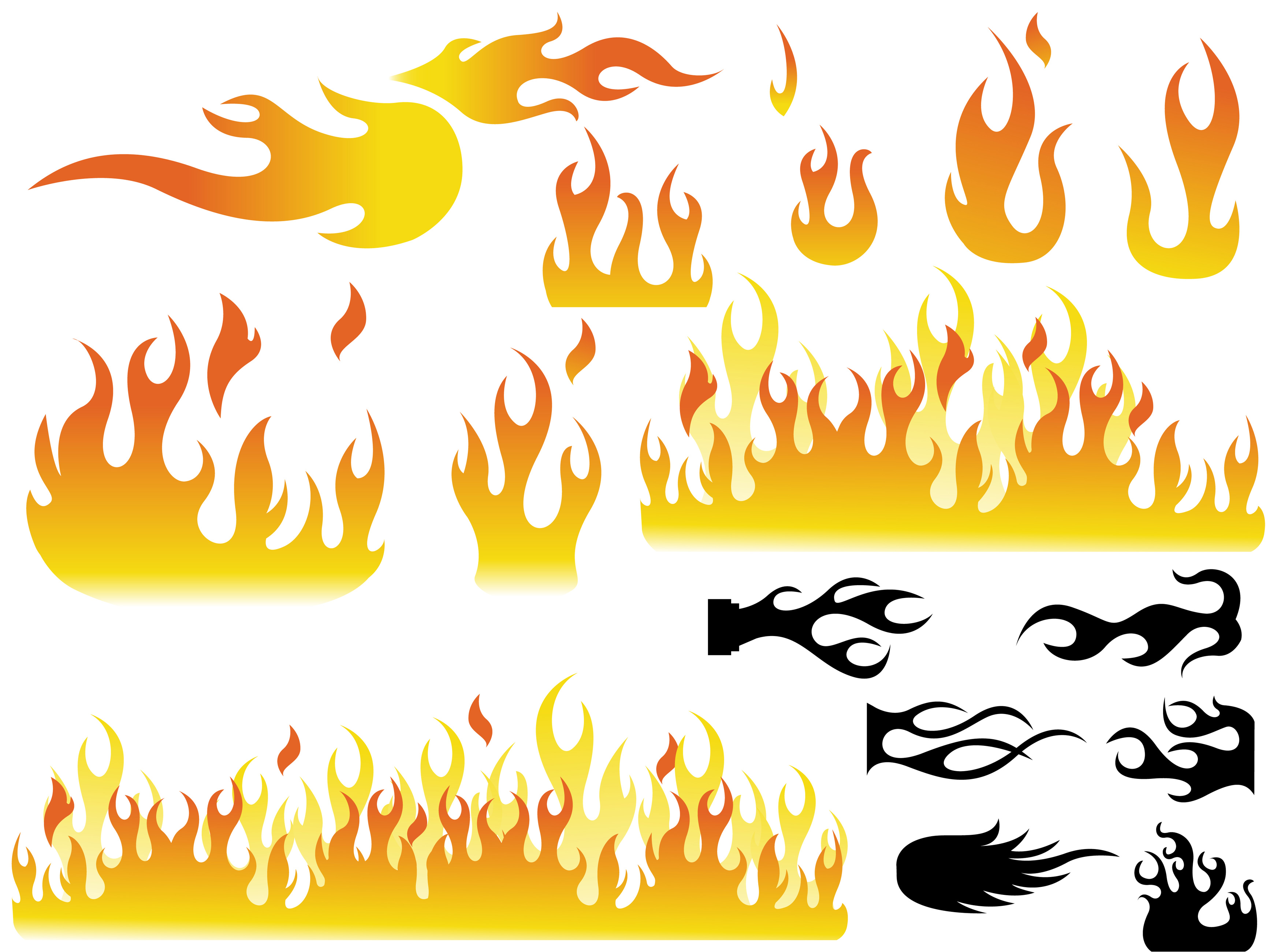 Vector Fire Flame