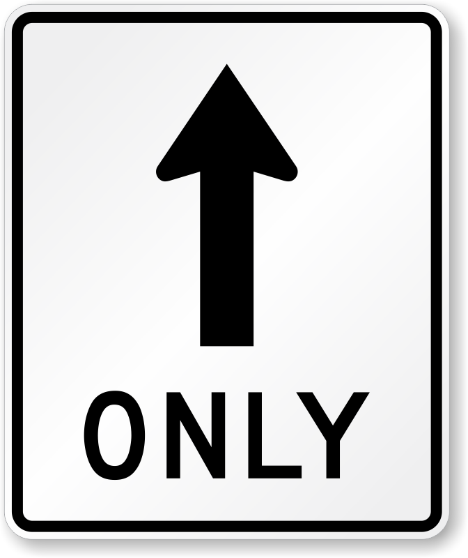 One Way Signs | Fast Shipping