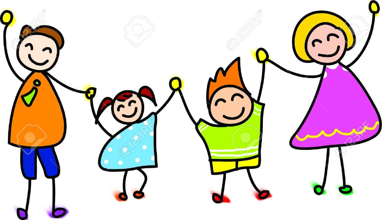 Animated family clipart