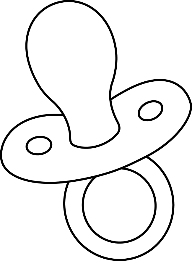 Baby Clipart Black And White