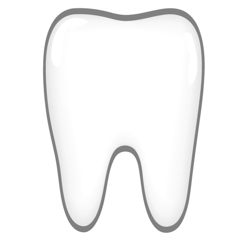 Tooth Outline Clipart