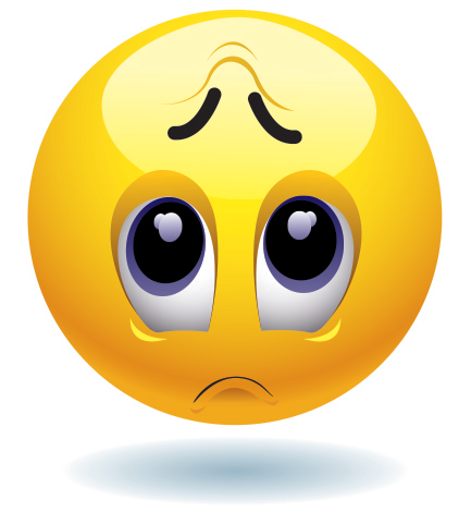 Sad Emoticon - Facebook Symbols and Chat Emoticons