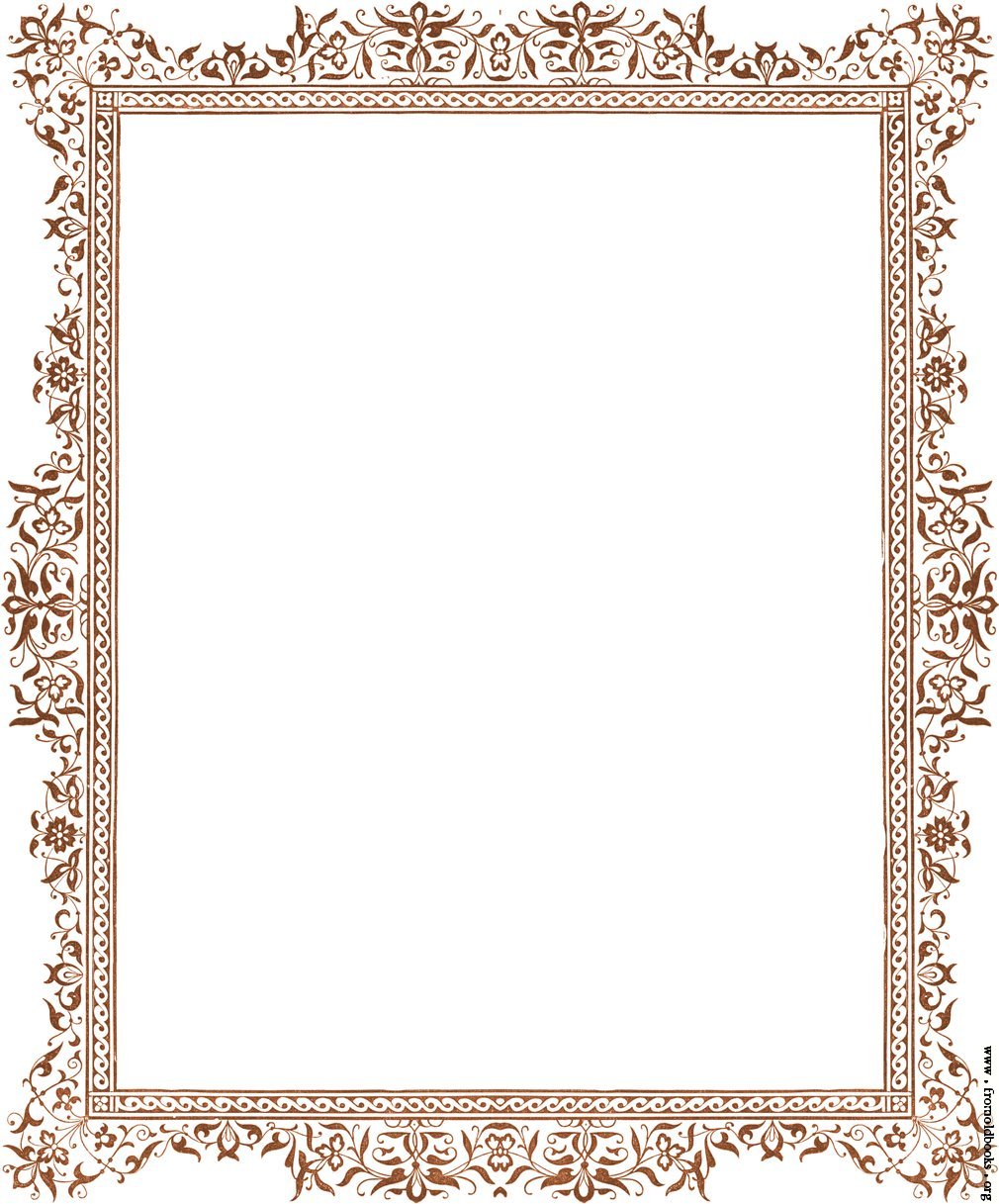 Images For > Square Vintage Frame Clipart