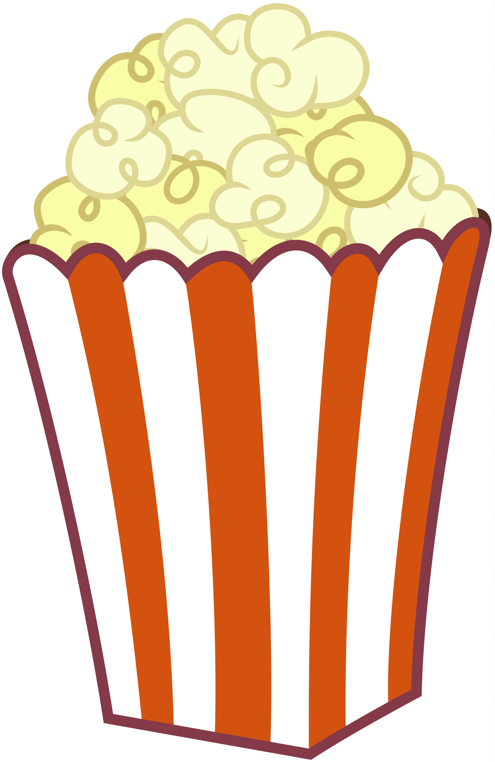 Bag Of Popcorn Clipart