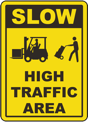 388 views Forklift Safety Signs for Sale | USA Made