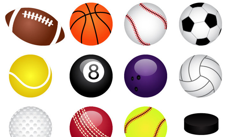 Sports Equipment Clipart