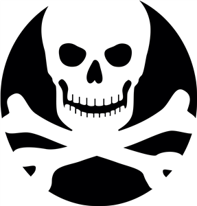 Silhouette Online Store - View Design #4825: skull and cross bones ...