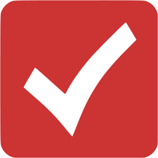 Persian red check mark 8 icon - Free persian red check mark icons