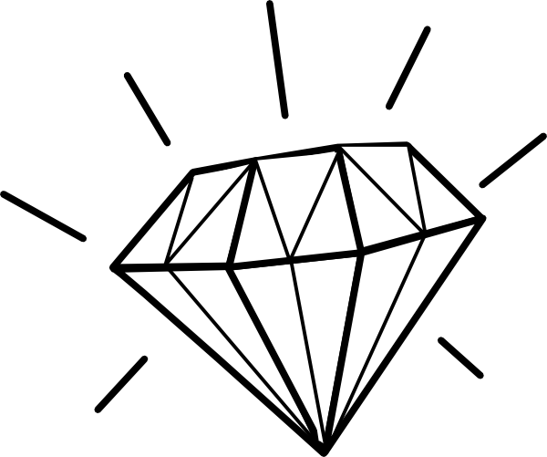 Diamond Cartoon