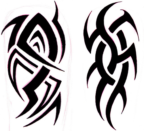 tribal designs for the arm - a photo on Flickriver