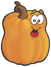 Orange Pumpkin with Smiley Face | Product Detail | Scholastic ...