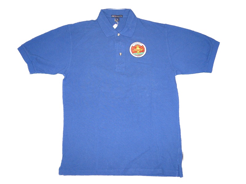 Polo Shirt, Royal Blue, Unisex, Roadrunner Logo Embroidered ...