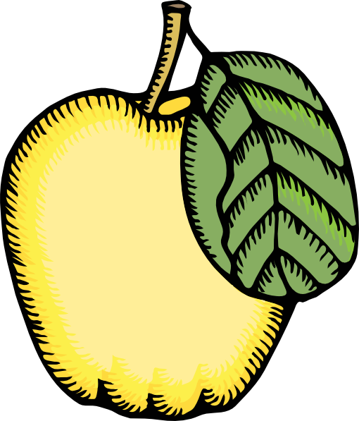 Apple clip art Free Vector